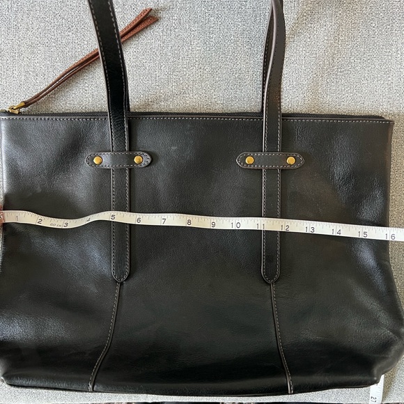 Fossil Black Tote Handbag - Picture 5 of 7